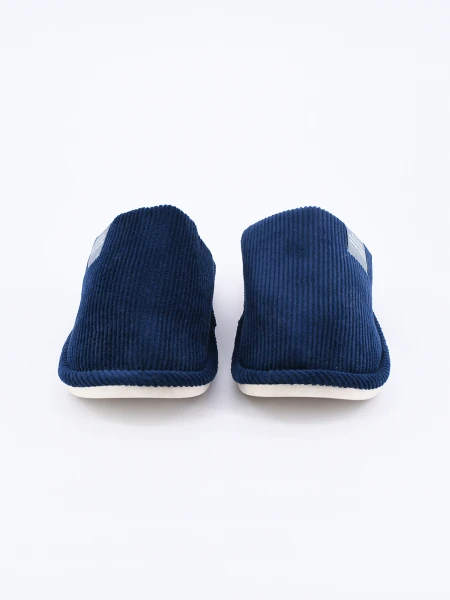 PANTUFLA DOREEN AZUL OSCURO