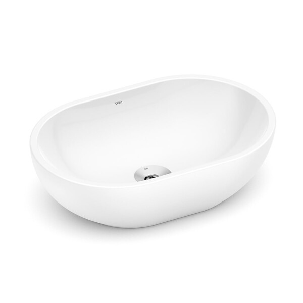 BACHA DE APOYO OVAL MODELO BASIC R3 COLOR BLANCO Bacha De Apoyo Oval Modelo Basic R3 Color Blanco
