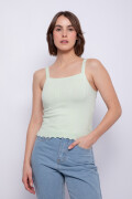 TOP RENI Verde Pastel