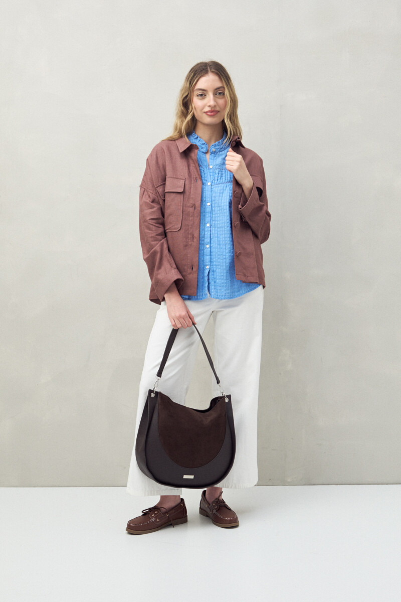 CAMISA ERRANTE Celeste Cielo