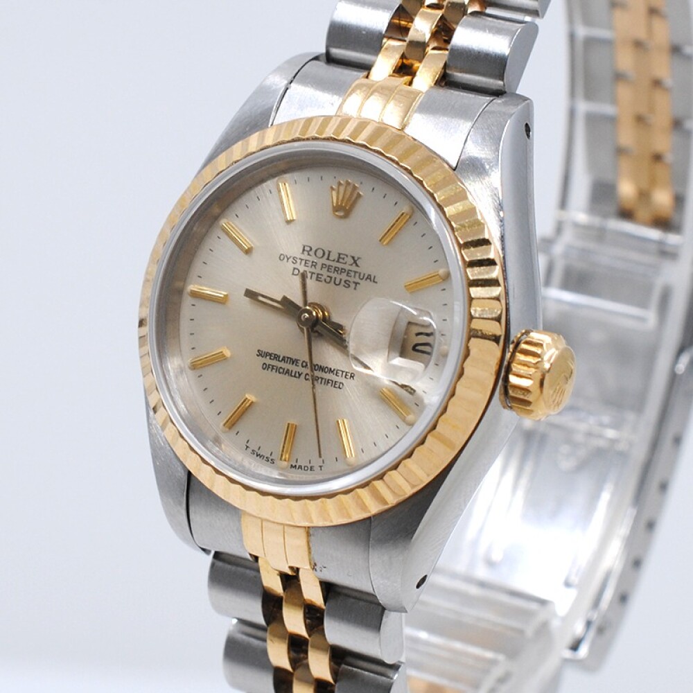 Rolex Datejust dama 69173 acero y oro 26 mm año 1987 Rolex Datejust dama 69173 acero y oro 26 mm año 1987