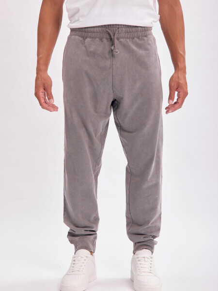 Pantalon deportivo jogger liviano Gris