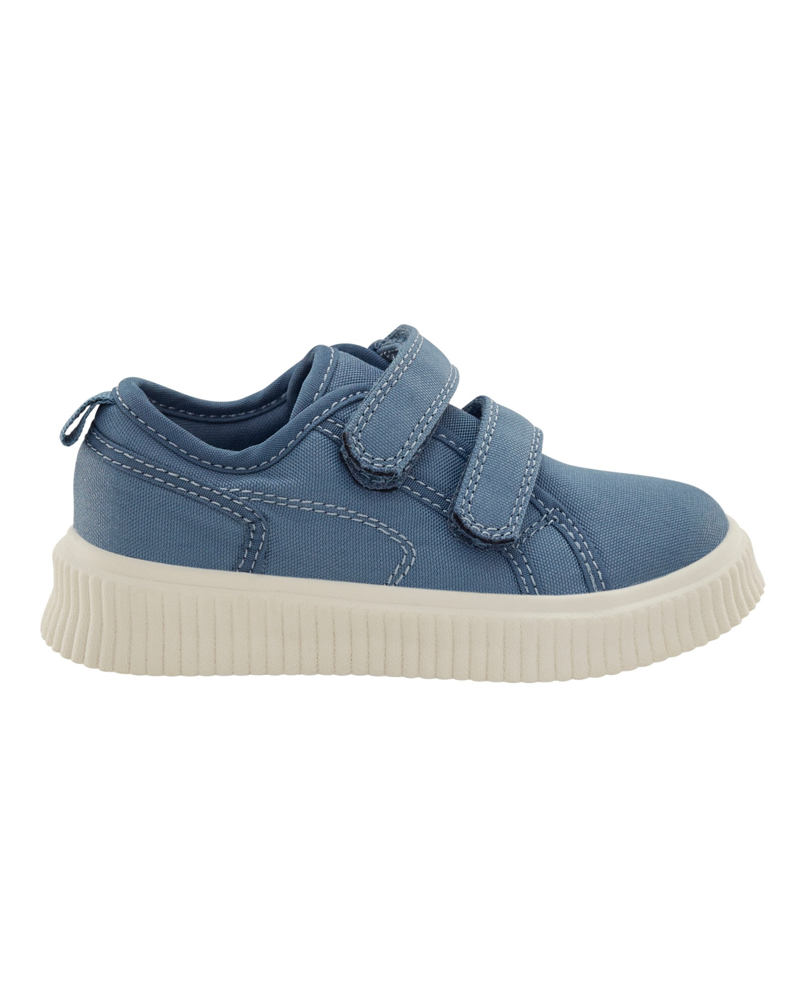 Zapatilla con velcro, azul Sin color