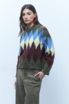 Sweater rombos verde