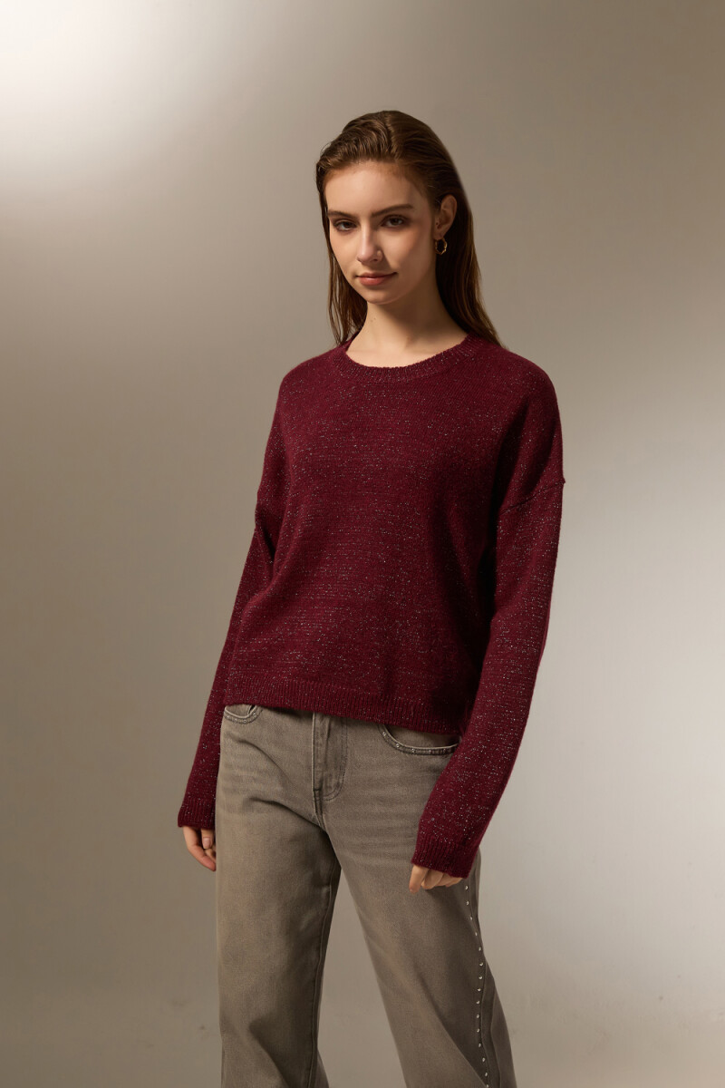 Sweater Vornal - Bordeaux Claro 