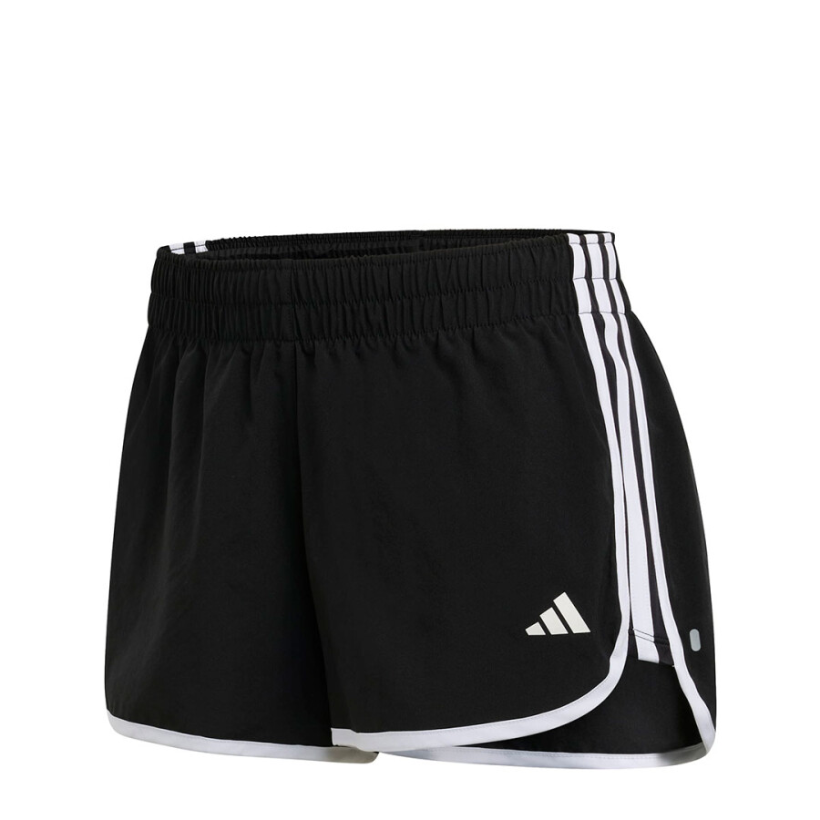 Short de Mujer Adidas Running Adi365 M20 Negro - Blanco