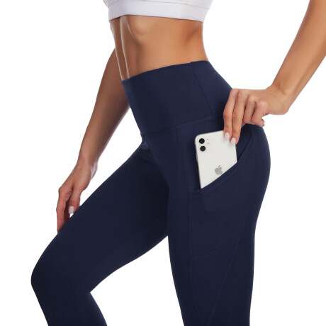 Set x3 Calzas Deportiva Larga Dama Con Bolsillo Multicolor 1