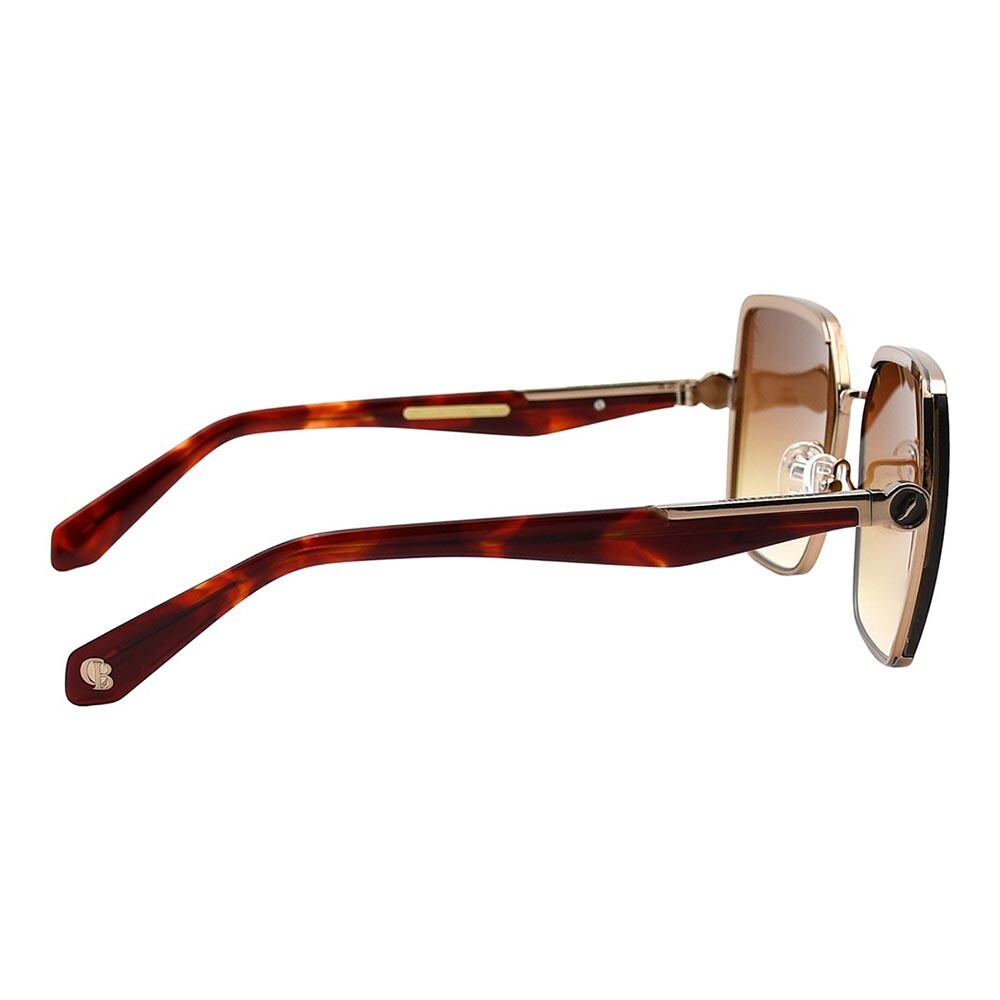 Lentes de sol De Acero Inoxidable Cuadrado Premium Marrón/Marrón