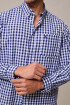 CAMISA M/C ROVIGO POLANCO Azul Cuadros
