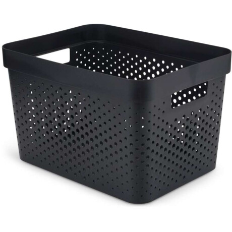 Cesta INFINITY 17L plástico negro Negro