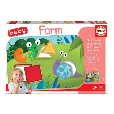 Set Puzzle Ardilla Bebe Educa Rompecabezas Animales Aprender — Atrix