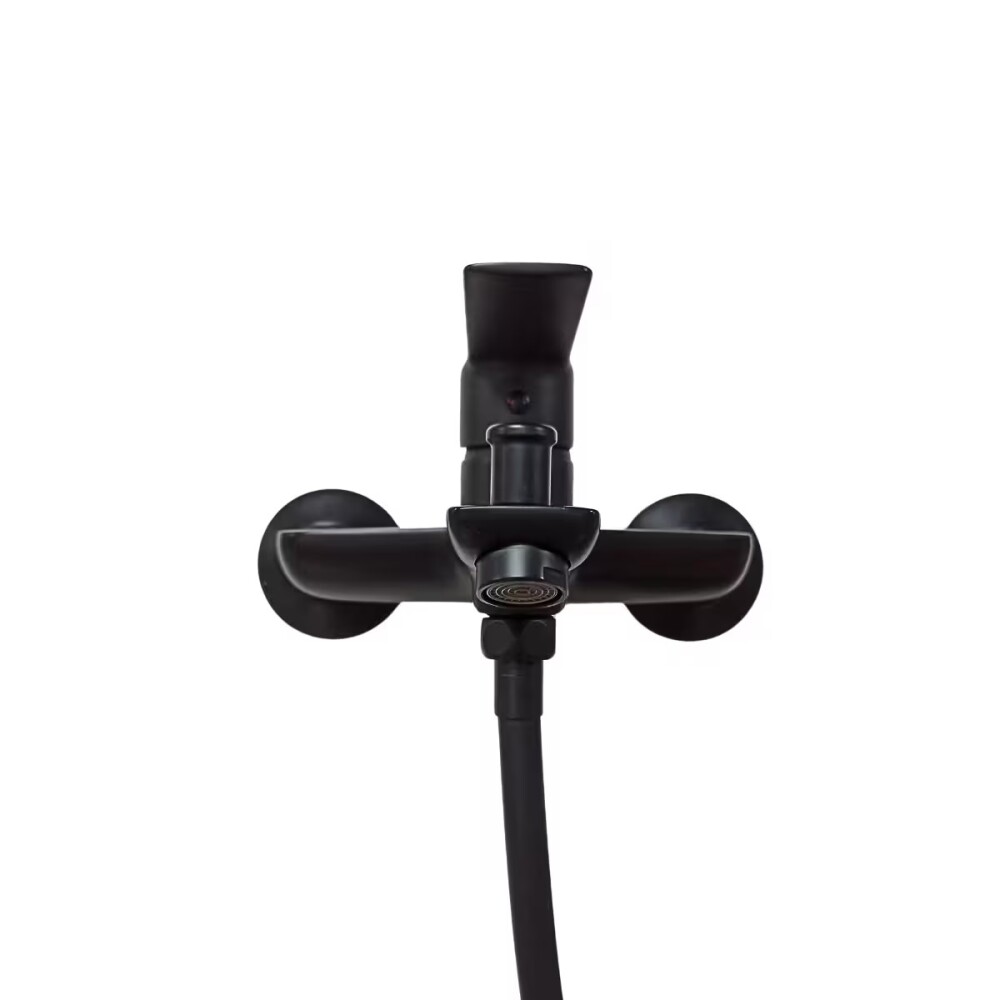 Grifería de ducha Monocomando Exterior con transferencia Blaster Negro Mate Grifería De Ducha Monocomando Exterior Con Transferencia Blaster Negro Mate