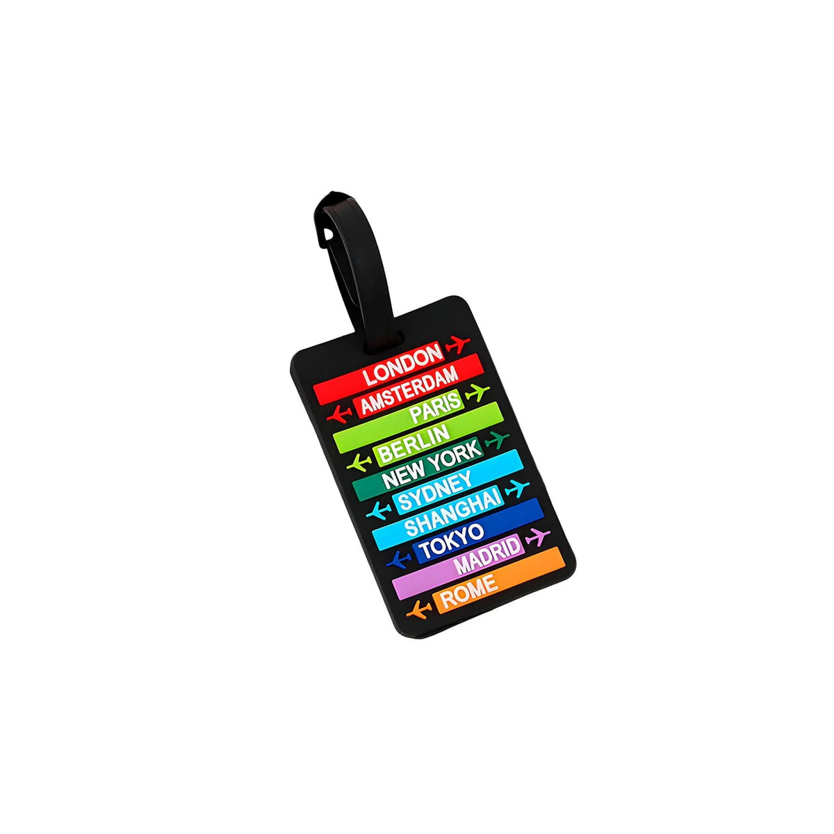 Identificador de valija modelo varios - Ciudades 