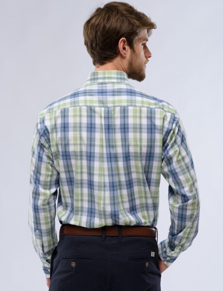 CAMISA CUADROS Verde