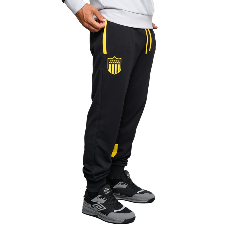 Pantalones Umbro FICILI PEÑAROL de Hombre - 4P100036 Negro-amarillo