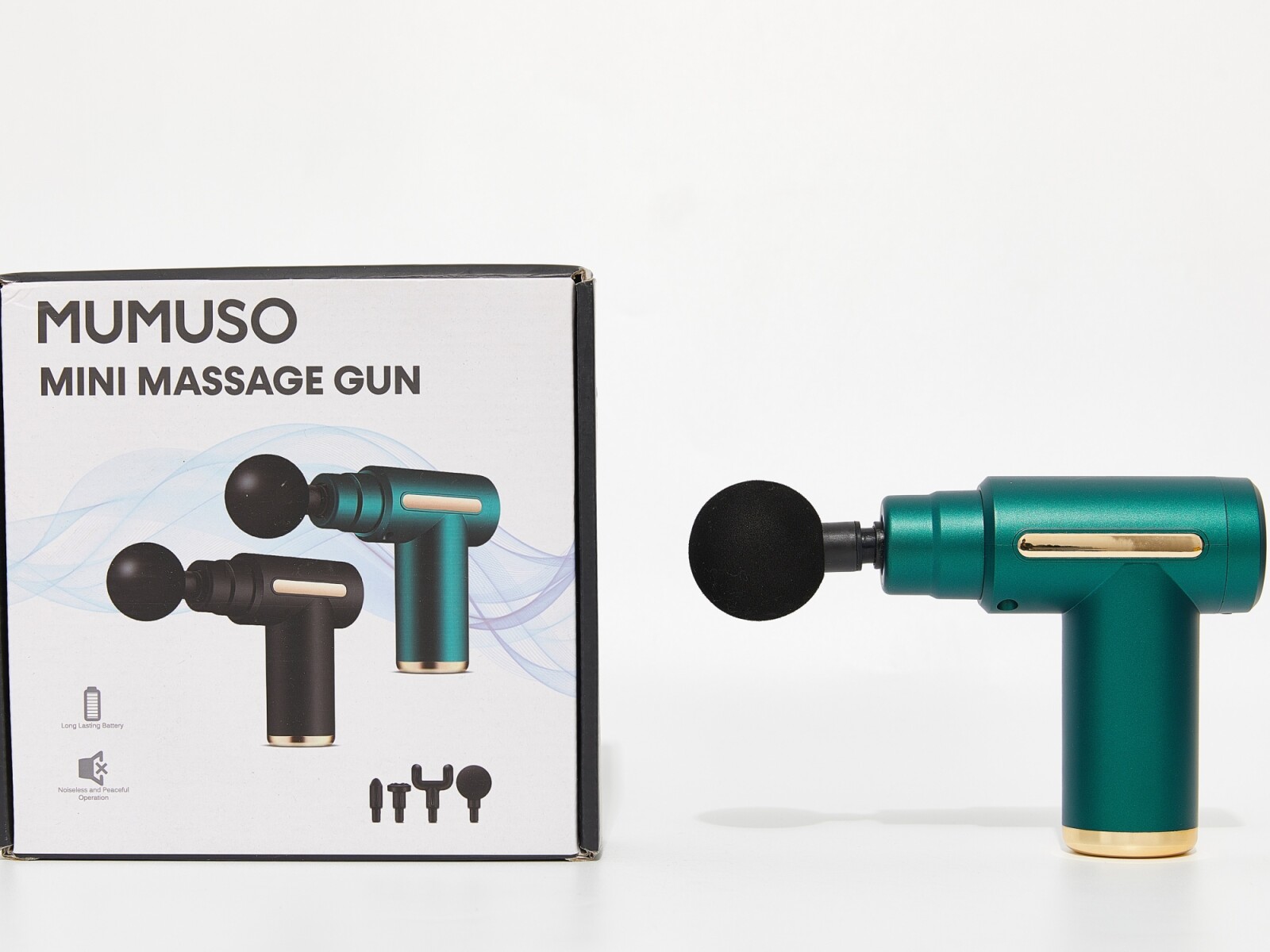 MINI PISTOLA DE MASAJE (VERDE) 