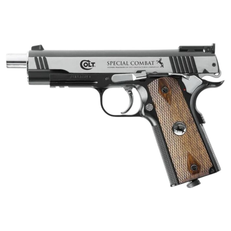 Combo Co2 Colt Special Calibre 4,5mm Combo Co2 Colt Special Calibre 4,5mm