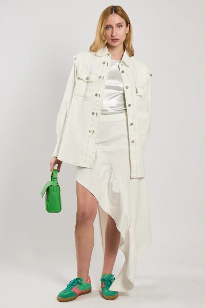 CHAQUETA BOTONES Blanco
