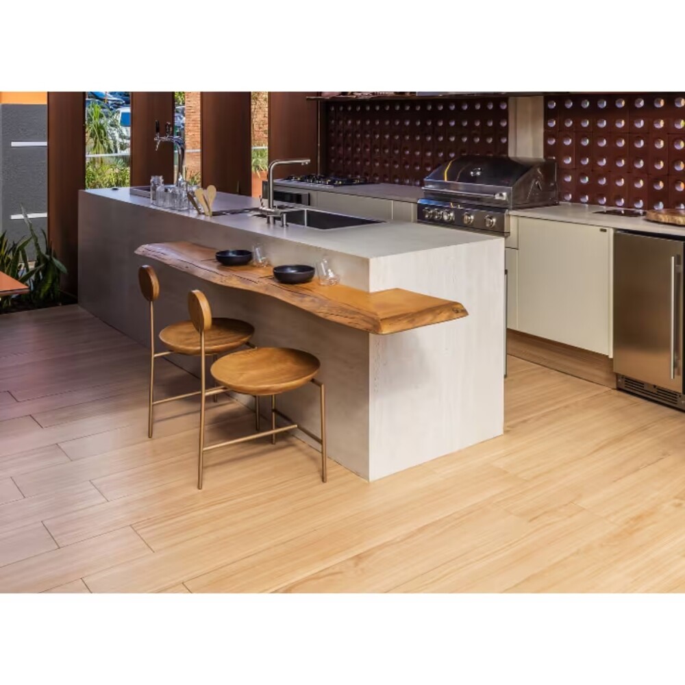 Porcelanato Garden Natural 20x141.5 cm Mate y Rectificado Porcelanato Garden Natural 20x141.5 Cm Mate Y Rectificado