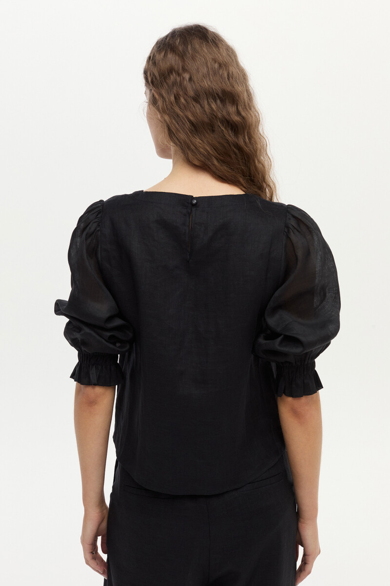 Blusa Rose Negro