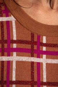 Sweater Intarsia Mocha