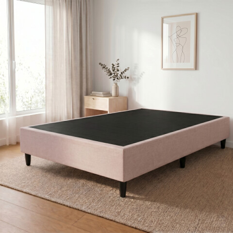 Base BOX 2 Plazas 138x188x35 cm – Soporte Firme para Colchón | Beige Base BOX 2 Plazas 138x188x35 cm – Soporte Firme para Colchón | Beige