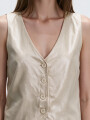 Chaleco Xino Beige Claro