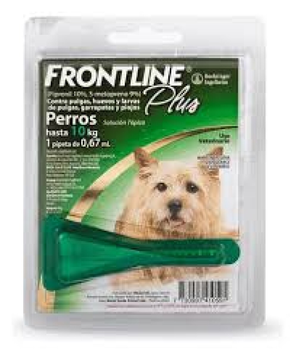 Frontline Plus Hasta 10kg Pack de 3 