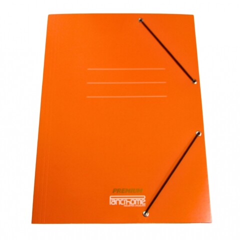 CARPETA CON ELASTICO PREMIUM 309 COLOR NARANJA CARPETA CON ELASTICO PREMIUM 309 COLOR NARANJA