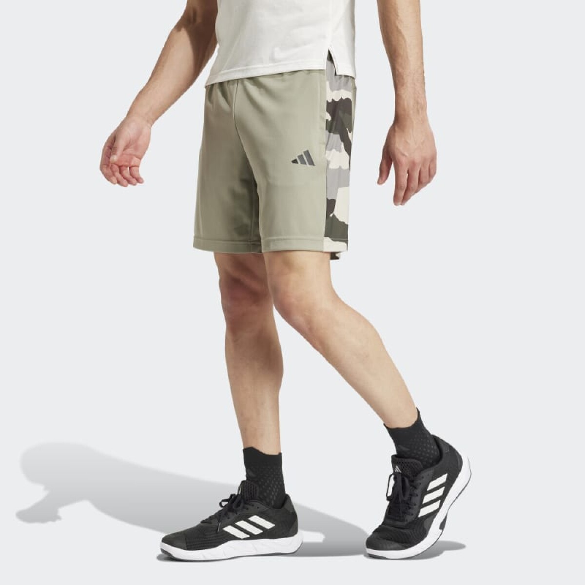 Short Adidas Train Essentials - Gris 