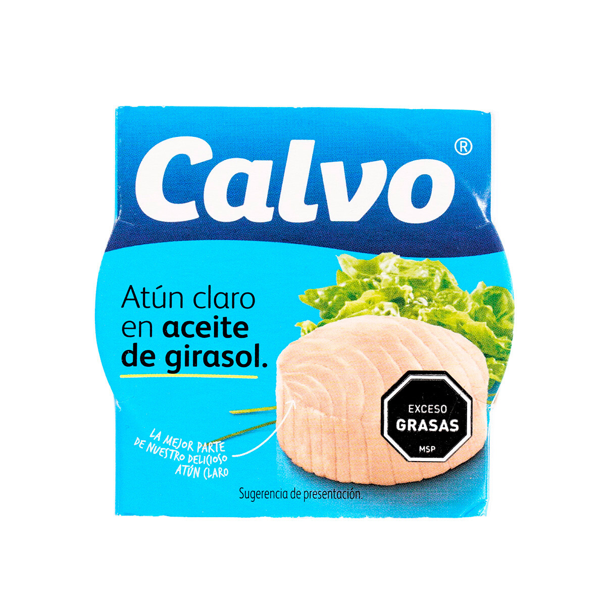 ATUN CALVO EN ACEITE LATA 80 GR 