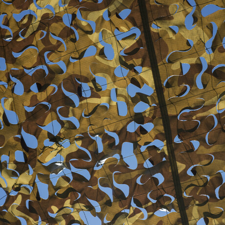 Red Sombra Decoración Pérgola 3x2 Metros Marrón camuflada