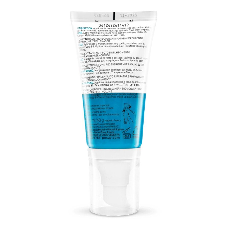 Hyalu B5 AquaGel SPF30 La Roche 50ml Hyalu B5 AquaGel SPF30 La Roche 50ml