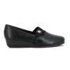 Moleca Calzado Casual Taco Corrido Bajo Napa Negro