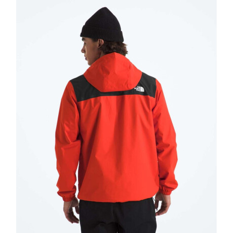 Campera Impermeable Antora hombre Lava Red/tnf Black