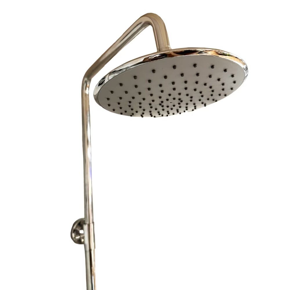 Barral de ducha Monocomando Exterior con transferencia Caddie Cromado Brillante Barral De Ducha Monocomando Exterior Con Transferencia Caddie Cromado Brillante