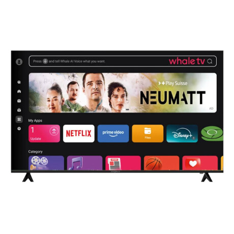 Smart TV XION 70 LED 4K Sistema Whale TV XI-LED70W