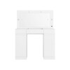 Tocador Espejo Grande Led - Studio Blanco