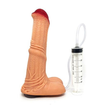 Dildo Eyaculador Pet Play Caballo Piel