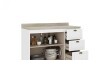 Bajo Mesada 3 Cajones + 2 Puertas (Con Tapa) - Linea Americana Blanco