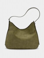 Bolso De Hombro Con Grabado Animal verde