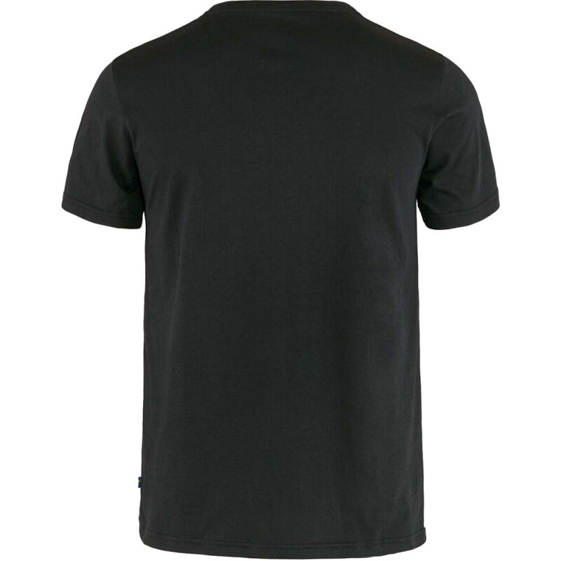 Polo Fjallraven Fjallraven Logo T-shirt M Hombre Black
