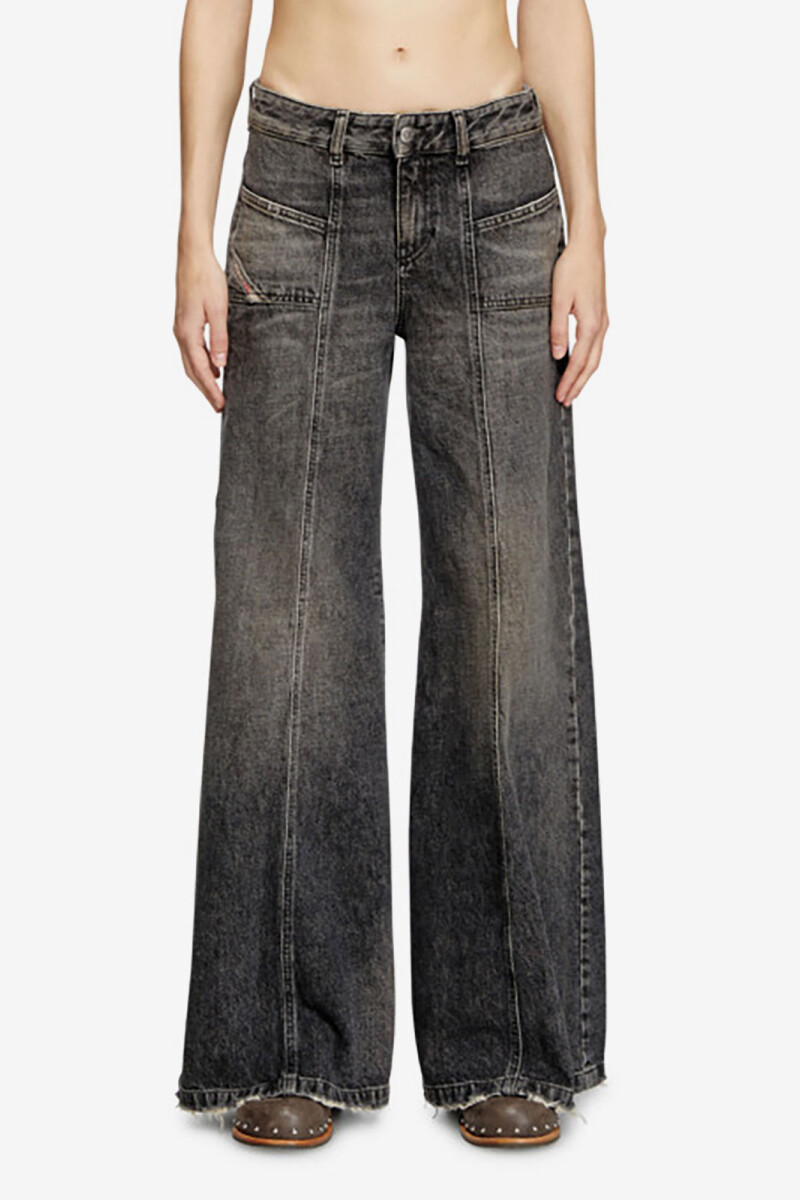 D-AKII L.30 TROUSERS Negro