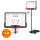 Tablero Basket Aro 2.55m C/ Base Portátil + Pelota Bkt001016