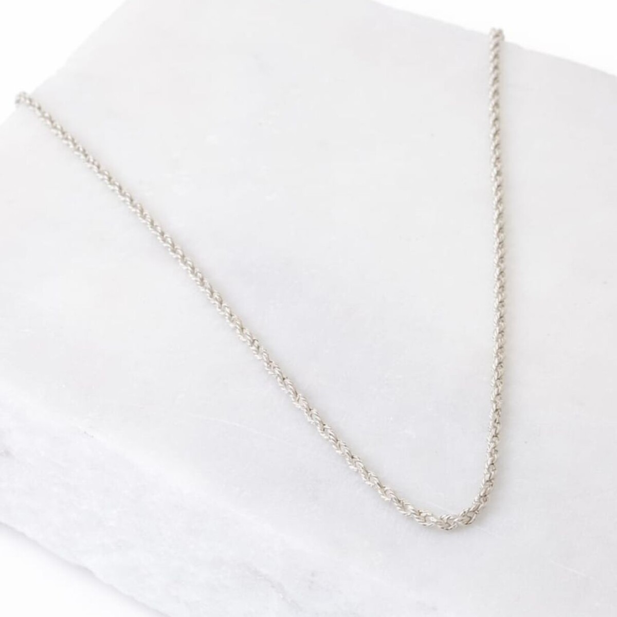 Cadena Tourbillon - Plata 925 