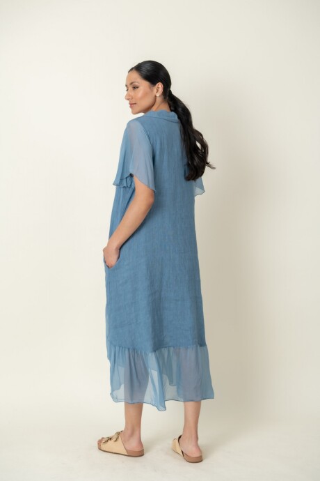 VESTIDO ANEMONA Baby blue