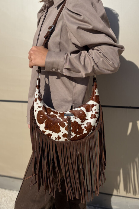 Bandolera sandi Pelo vaca