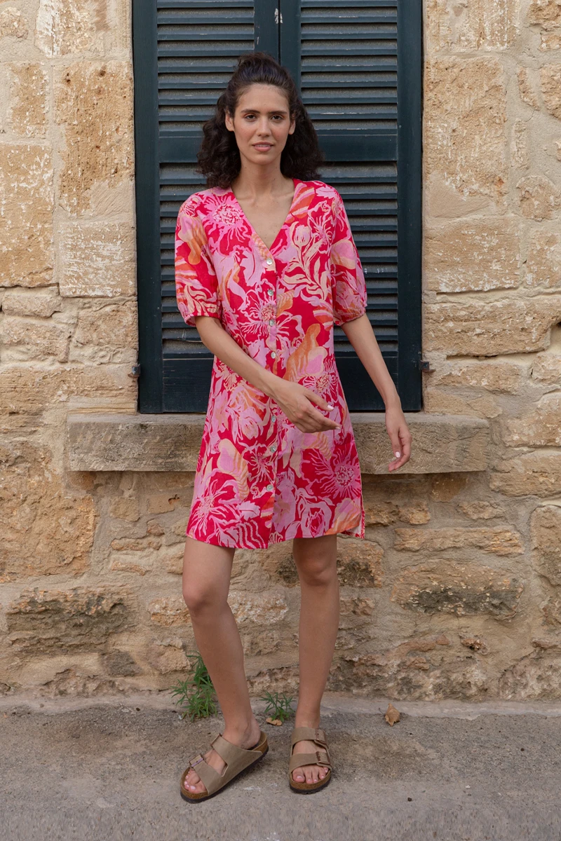Vestido Rio Fucsia