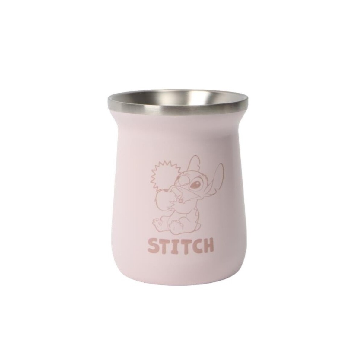 MATE ACERO INOXIDABLE STITCH DLS7207 236ML Universo Binario - ROSADO 