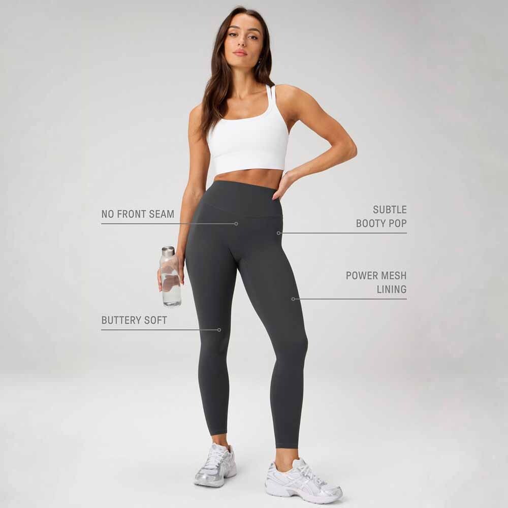 Legging Pureluxe High-Waisted Tlc Mujer Midnight